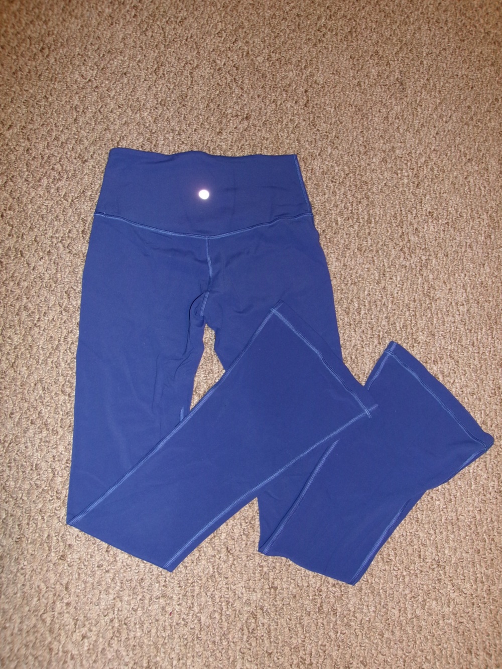 Lululemon Blue Flare Leggings